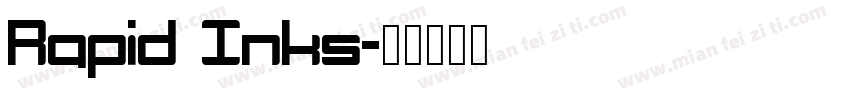 Rapid Inks字体转换